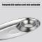 Stainless Steel Seasoning Plate Split Plate Sauce Plate Hotel Barbecue Snack Plate Small