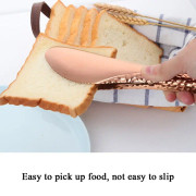 304 Stainless Steel Food Clip,Style: Serpentian Bread Clip (Gold）