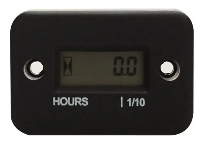 B708BK Waterproof Timer Digital Alarm Clock for Motorcycle ATV
