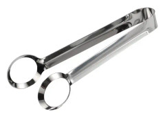 2 PCS Multifunctional Stainless Steel Tweezers Egg Cooking Pliers Kitchen Supplies