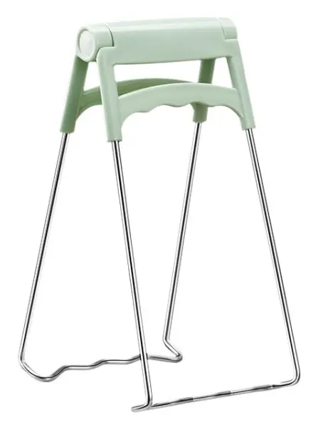 Kitchen Anti-scald Heat Insulation Clip, Specification: Disk Clip (Shallow Green)