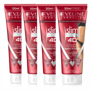 4 st.Eveline NY Slim Extreme 4D Concentrated Fat Burning Thermo-Activator