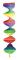 Classroom Wall Hanging Curtain Color Rotation Wind Turn, Size: 90x12cm