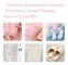 8 PCS Non-marking One-touch Unlocking Mushroom-shaped Quilt Fixer Light Blue+Glue Needle