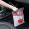 15 PCS Creative Cute Car Garbage Bag Paste-type Cleaning Bag for Car Interior(Green)