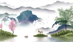 Household Cloth Dust-proof Cover for Television, Size:52 inch(Landscape)