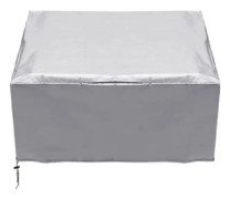 3D Printer Waterproof Cover Copier Dust Cover, Size: 50x45x30cm(Silver)