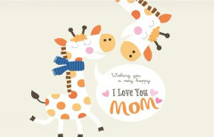 Household Cloth Dust-proof Cover for Television, Size:47-48 inch(Giraffes)
