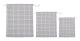 Cotton Linen Drawstring Pocket Sundries Storage Bag, Specification: Small+Medium+Large(Gray Lattice)