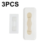 3 PCS Wall Mounted Large Opening Gloves Mask Small Object Storage Box, Style: Large Long
