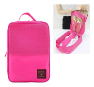 Portable Travel Bags For Men Women Waterproof Multifunction Durable Storage Pouch(Rose Red)