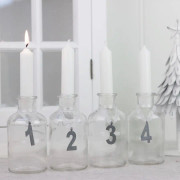 A Lot Decoration - Advents siffror med snöre