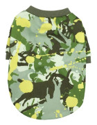 Dog Clothes Camouflage Series Fleece Sweater Small Pet Clothing, Size: L(Camouflage Yellow)