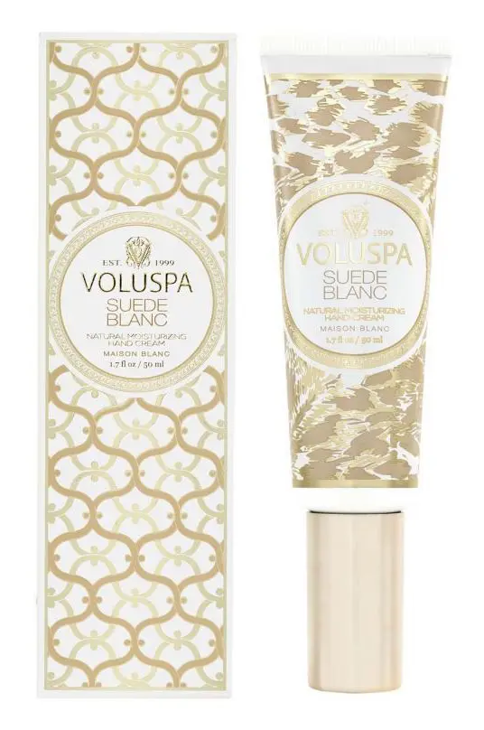 Voluspa Suede Blanc Hand Cream 50ml