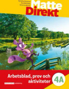 Matte Direkt 4A Arbetsblad, prov och aktiviteter (pdf)