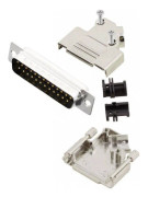 MH Connectors MHD45ZK25-DM25P-K D-SUB stiftlist set 45° Polantal: 25 Lödskål 1 st