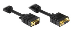 Alcasa S-VGA / S-VGA, M/F, 1,8 m 1,8 m VGA (D-Sub) VGA (D-Sub) Svart VGA-kabel