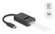 Delock - Gränssnittsadapter - M.2 - M.2 Card (PCIe NVMe & SATA) - USB-C 3.2 (Gen 2) - svart