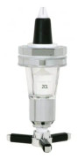 Scoop/doserare 0,7-1,0 l flaska silver