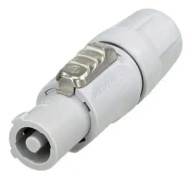 NEUTRIK NAC3FCB-1 - powerCON cable connector with screw terminals (lockable | 20A | Power-Out) - in gray (NAC3FCB-1)
