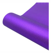 30 x 100cm Glitter Adhesive Craft Permanent Vinyl Film For Cup Wall Glass Decor(Purple)