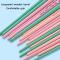 ZHUTING Pearl Rod Nylon Wool Chalk Set(6 PCS/Set Cherry Pink)