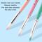 ZHUTING Pearl Rod Nylon Wool Chalk Set(6 PCS/Set Cherry Pink)
