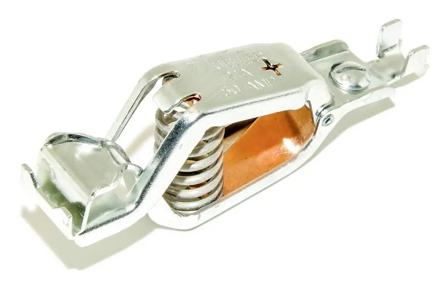 Mueller Electric BU-21APS Bil-klämma Silver Spännvidd max.: 27 mm Längd: 104 mm 1 st