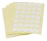 1000 PCS 6x0.5mm Round Transparent Double-Sided Adhesive Tape Waterproof Traceless Acrylic Glue