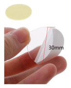 1000 PCS 9 x0.5mm Round Transparent Double-Sided Adhesive Tape Waterproof Traceless Acrylic Glue