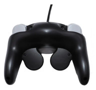 2 st Single Point Vibrating Controller trådbunden spelkontroll för Nintendo NGC / Wii, Produktfärg: Orange