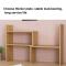 Simple Bookshelf Student Desktop Rack Dormitory Small Bookcase Office Storage Rack(Blue)