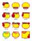WM-10 10bags 18x14cm Explosion Sticker Product Price Tag Supermarket Price Label