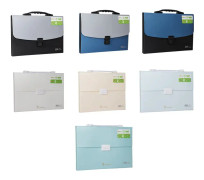 ChuangSheng A4 Hand Ventilation Piano Bag Student Document Storage Plastic Folder(8036 Light Green)
