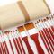 24 PCS/Set Canvas Bag Nylon Wool Gouache Brush Set(Red Pole)