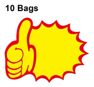 XD-069 10bags 18x14cm Explosion Sticker Product Price Tag Supermarket Price Label