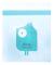 15 PCS Creative Cute Car Garbage Bag Paste-type Cleaning Bag for Car Interior(Green)