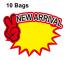 WM-307 10bags 9x7cm Explosion Sticker Product Price Tag Supermarket Price Label