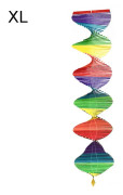 Classroom Wall Hanging Curtain Color Rotation Wind Turn, Size: 90x20cm