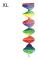 Classroom Wall Hanging Curtain Color Rotation Wind Turn, Size: 90x20cm