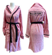 BlackPink Unisex Bathrobe: Logo (Medium - Large)