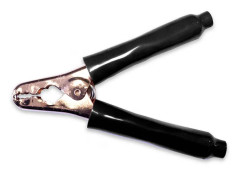 Mueller Electric BU-41A-0 Batterisko Stål, Svart Spännvidd max.: 38 mm Längd: 153 mm 1 st
