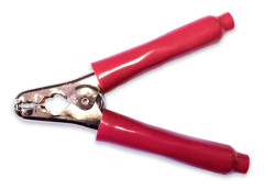 Mueller Electric BU-41A-2 Batterisko Stål, Röd Spännvidd max.: 38 mm Längd: 153 mm 1 st