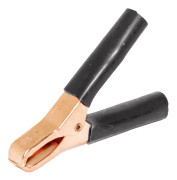 Mueller Electric BU-46C-0 Miniatyr-batteriklämma Svart, Koppar Spännvidd max.: 29 mm Längd: 74 mm 1 st