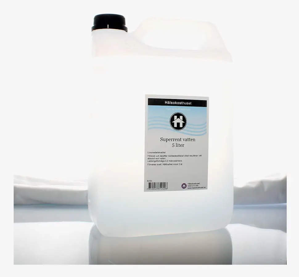 Destillerat vatten superrent 5L Dunk