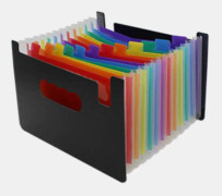 Organ Expanding Colored File Folder A4 Organizer Portable Business Office Supplies, Size: 33x23.5cm, Size:13 Pockets