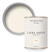 Laura Ashley Satin Glanslack - Elfenben - Vit - 750ml