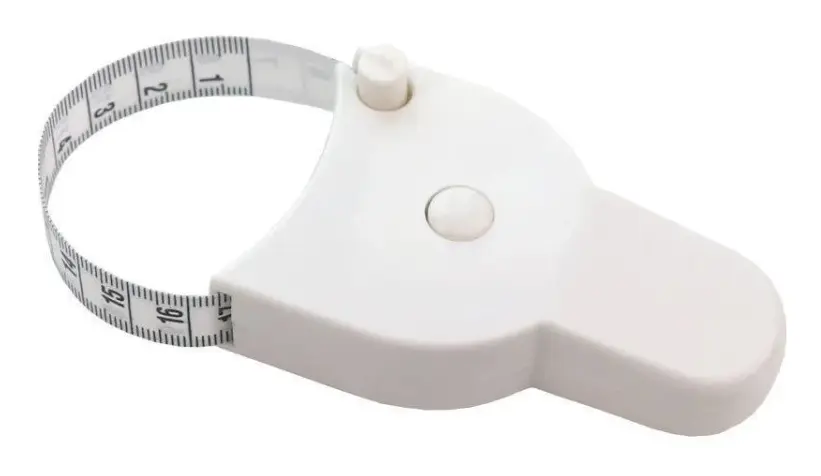 2 PCS Automatic Measuring Circumference Of Measuring Ruler Measuring Tape(White)