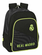 Skolryggsäck Real Madrid C.F. Svart (27 x 33 x 10 cm)