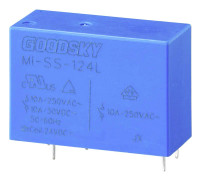 GoodSky MI-SS-124L Kretskort-relä 24 V/DC 10 A 1 switch 1 st Tube
